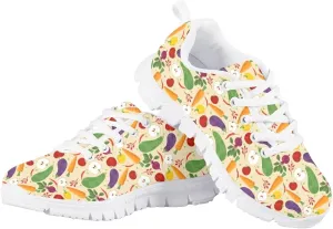 SYtrade Girls Slip-On Sneakers Lace-up Tennis Shoes Kids Athletic Shoes