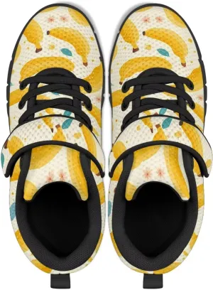 Tennis Shoes for Boys Girls Slip On Strap Athletic Running Shoes Sneaker Wide Barefoot School Sneakers for Children/Big Kids/Toddler US 11-15