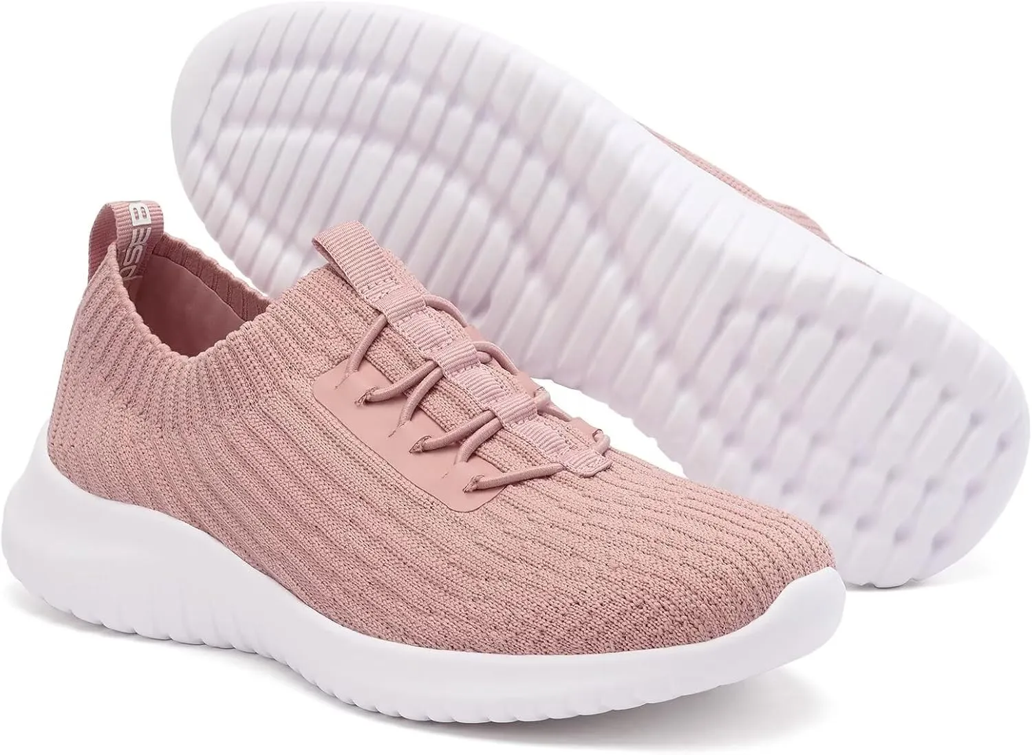 TIOSEBON Women's Lightweight Walking Shoes Breathable Casual Running Slip-On Sneakers