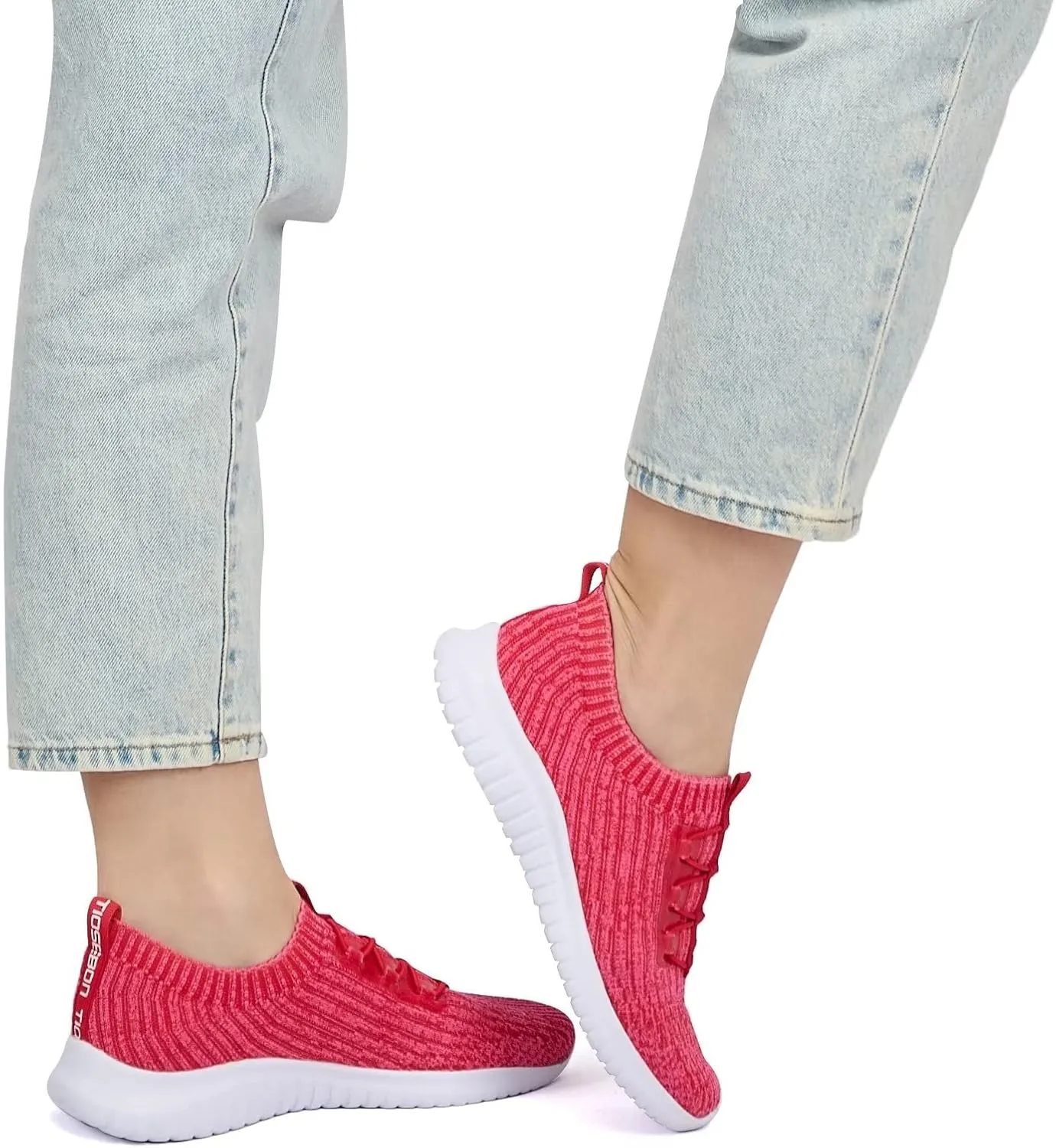 TIOSEBON Women's Slip On Walking Shoes Lightweight Casual Running Sneakers