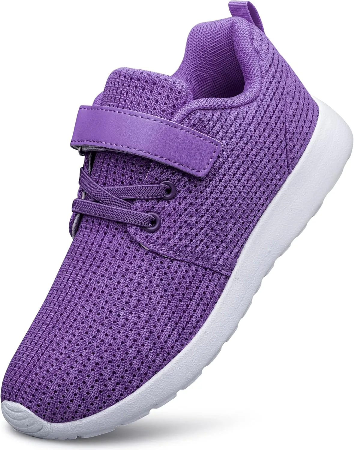 TOEDNNQI Boys Girls Sneakers Kids Lightweight Breathable Strap Athletic Running Shoes for Toddler/Little Kid/Big Kid