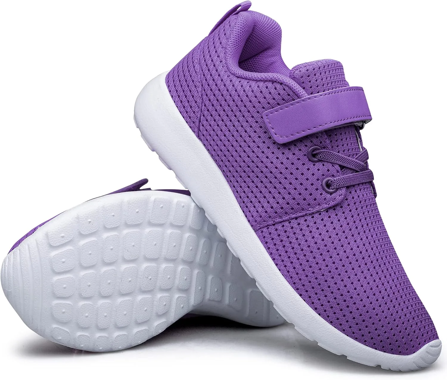 TOEDNNQI Boys Girls Sneakers Kids Lightweight Breathable Strap Athletic Running Shoes for Toddler/Little Kid/Big Kid