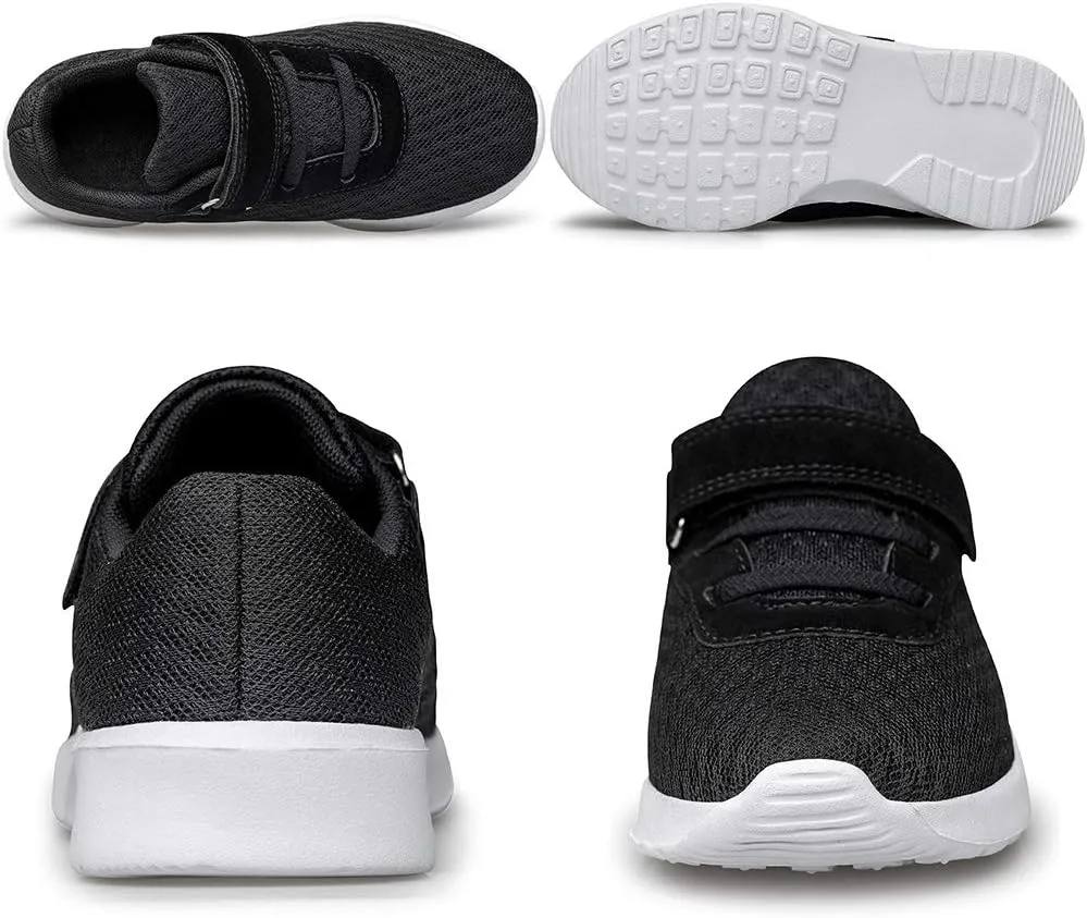 TOEDNNQI Toddler/Little Kid Boys Girls Sneakers Kids Lightweight Breathable Strap Running/Walking Tennis Sport Shoes