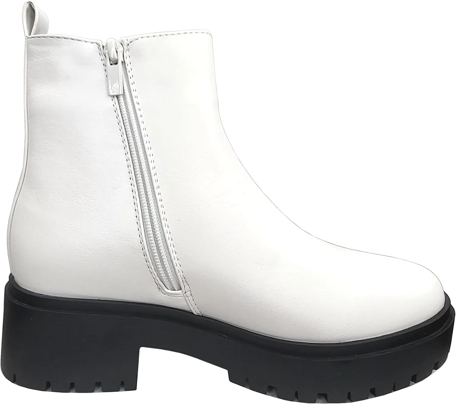 TOP Moda Womens Chelsea Ankle Boot Platform with Chunky Heel