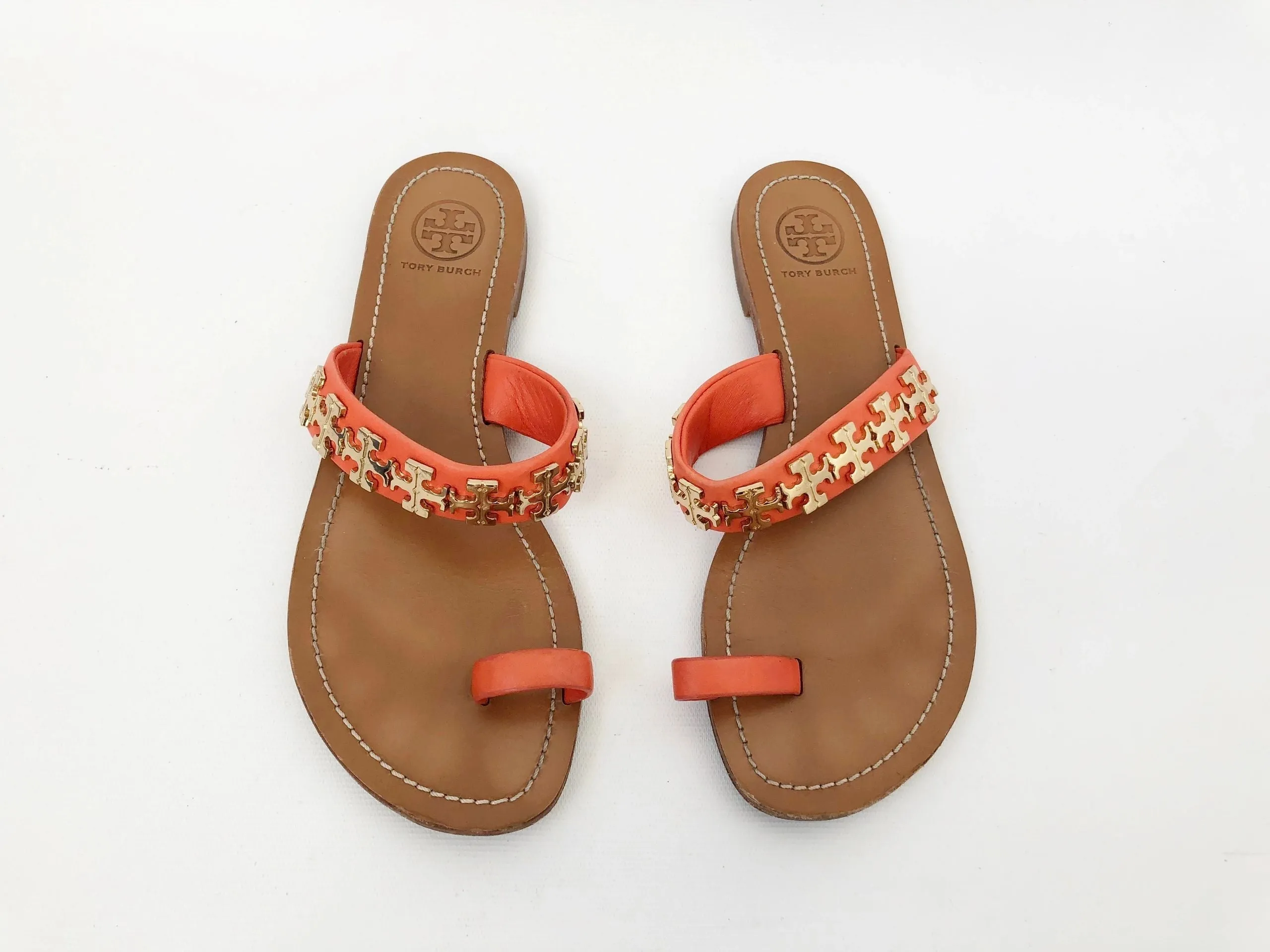 Tory Burch Leather Flip-Flop Size 5.5