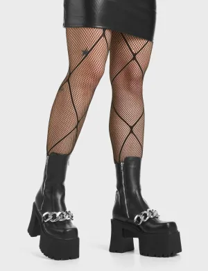 Transmission Chunky Platform Ankle Boots