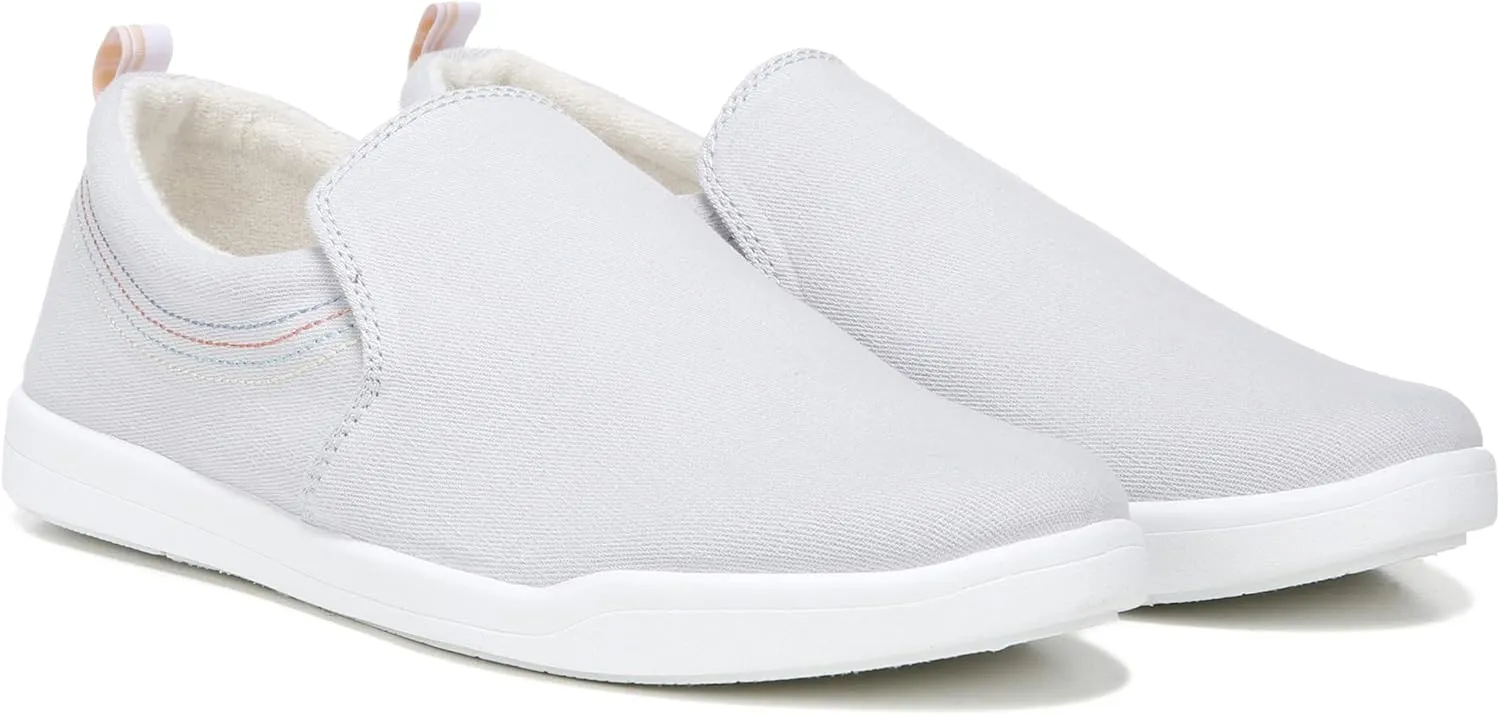 Vionic Beach Marshall Slip On Sneakers for Women-Sustainable Shoes That Include Three-Zone Comfort with Orthotic Insole Arch Support, Machine Wash Safe- Sizes 5-11