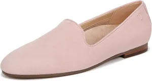 Vionic Women’s North Willa Comfort Flats- Supportive Slip-On Walking Flats with Arch Support Light Pink Suede 8 Medium