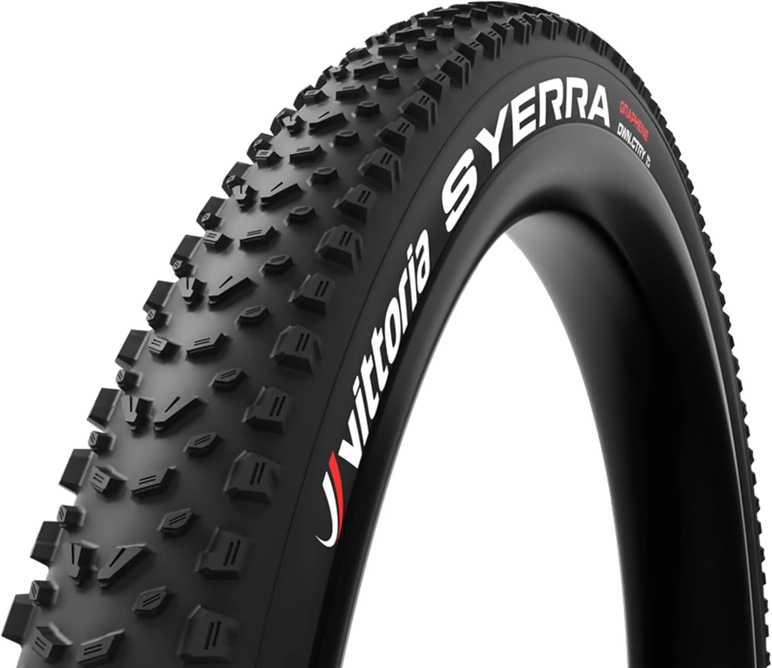 Vittoria Syerra G2.0 Mountain Bike Tires - Aggressive XC Bicycle Tire for Mixed Terrain Cycling 29 x 2.40 - Black