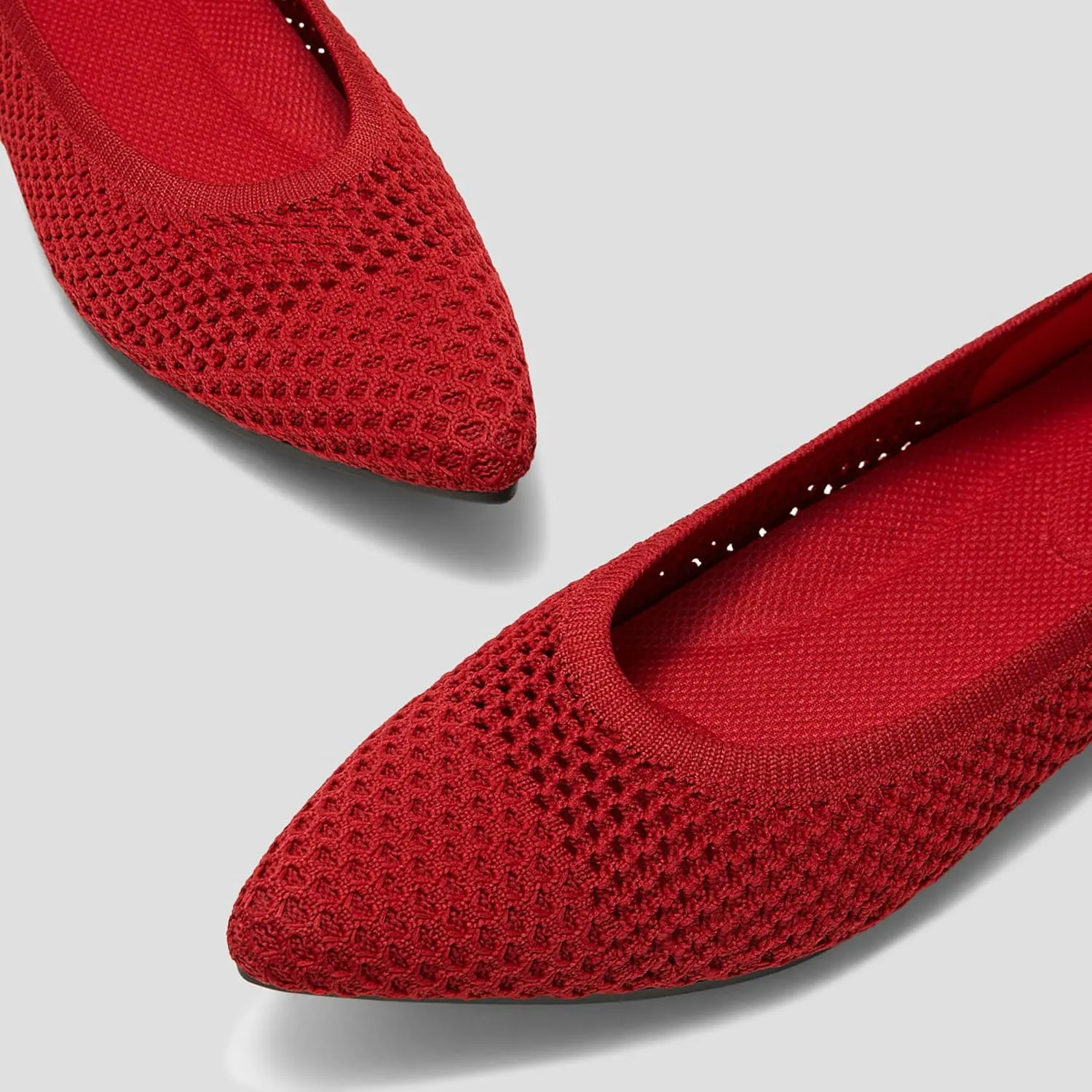 VIVAIA Aria 5 Functional Women's Flats Slip on Pointed-Toe Flats Shoes with Arch Support Counter Padding Washable Ballet Shoes for Work