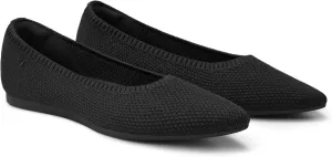 VIVAIA Aria 5 Functional Women's Flats Slip on Pointed-Toe Flats Shoes with Arch Support Counter Padding Washable Ballet Shoes for Work