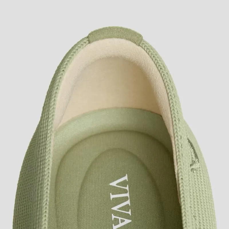 VIVAIA Margot 2.0 Women's Casual Flats Slip on Washable Ballet Flats Shoes Comfortable Square-Toe Style