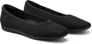 VIVAIA Margot Walker Women's Lightweight Square Toe V Cut Flats Slip on Washable Casual Flats