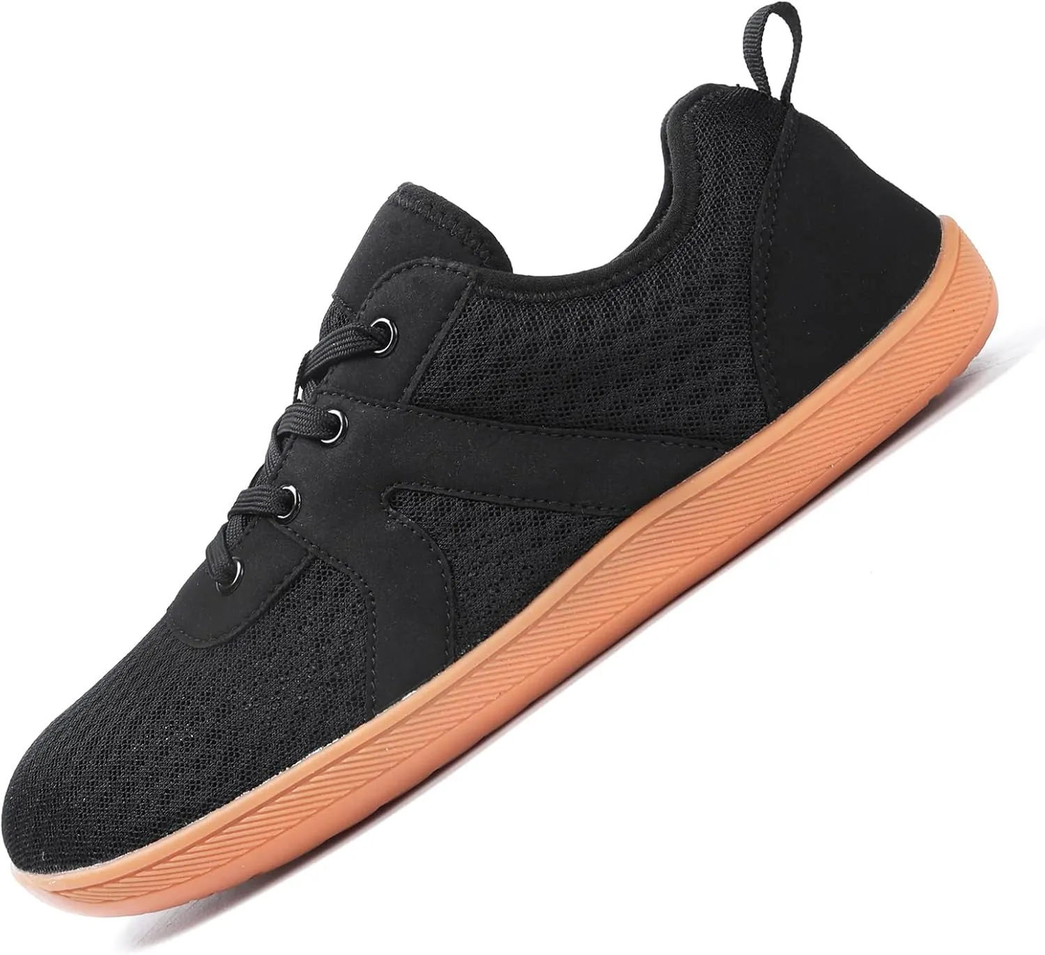 Walking Shoes for Men Wide Toe Zero Drop Extra Wide Width Sneakers Adult Minimalist Barefoot Shoes Men for Running Walking Fishing Hiking Fitness