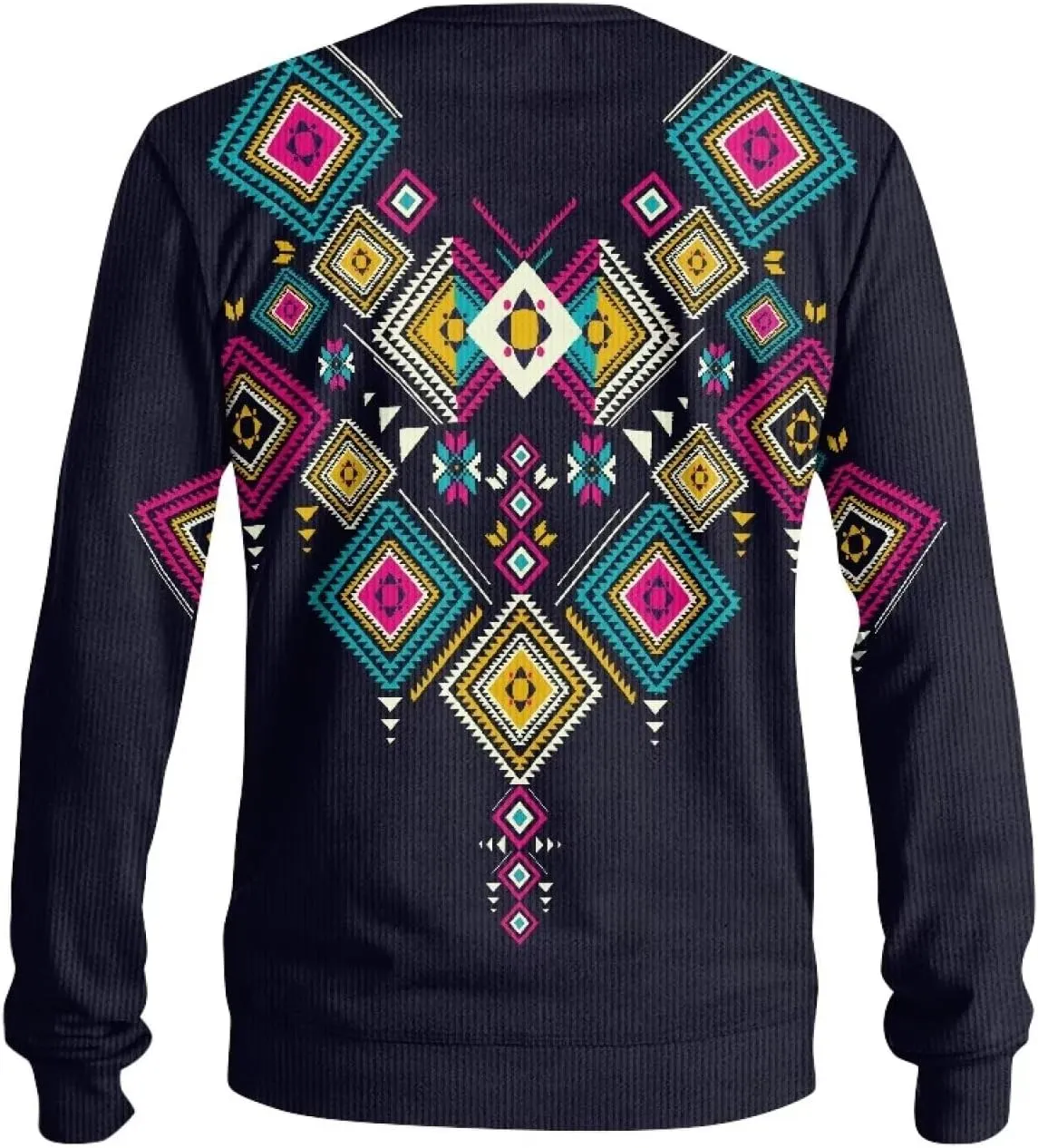 Western Shirt for Womens Native American Aztec Print Crewneck Sweatshirt Pullover