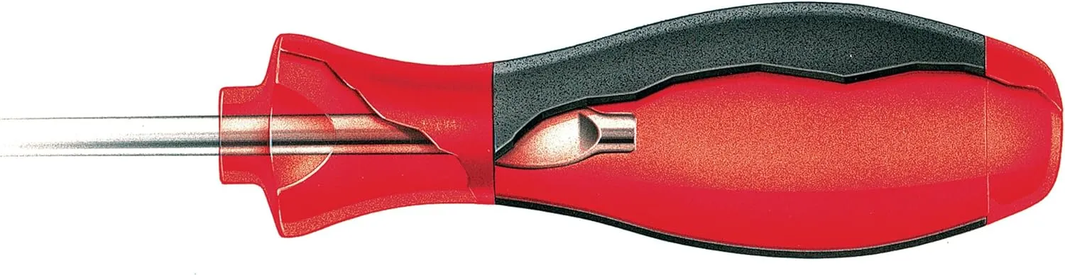 Wiha 30297 12-Piece Slotted and Phillips Screwdriver Set with Soft Finish Handles