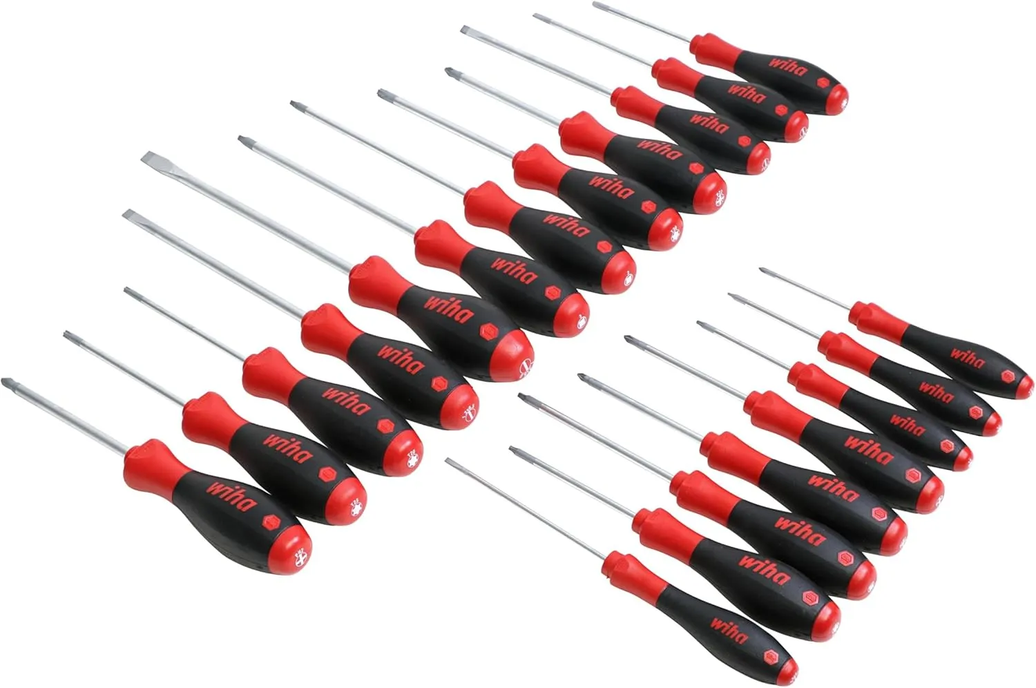 Wiha 30299 Pro Tool Set with SoftFinish Grip, 20 Piece