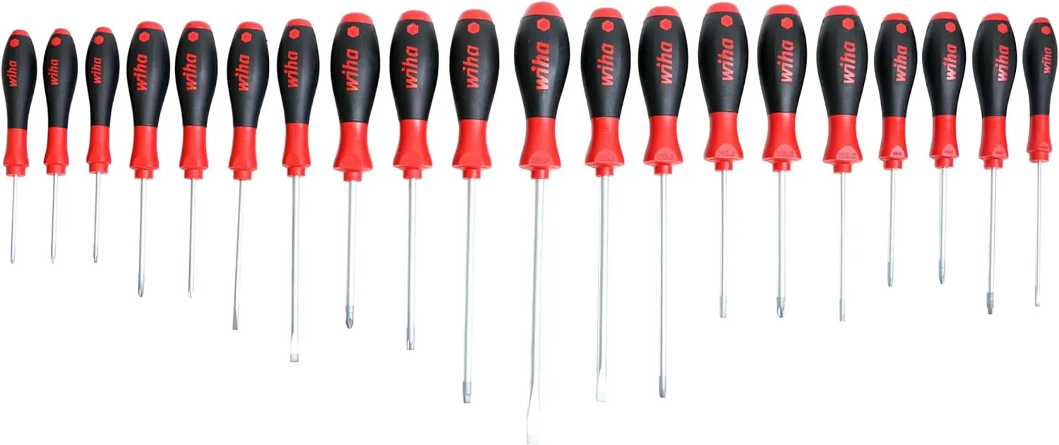 Wiha 30299 Pro Tool Set with SoftFinish Grip, 20 Piece