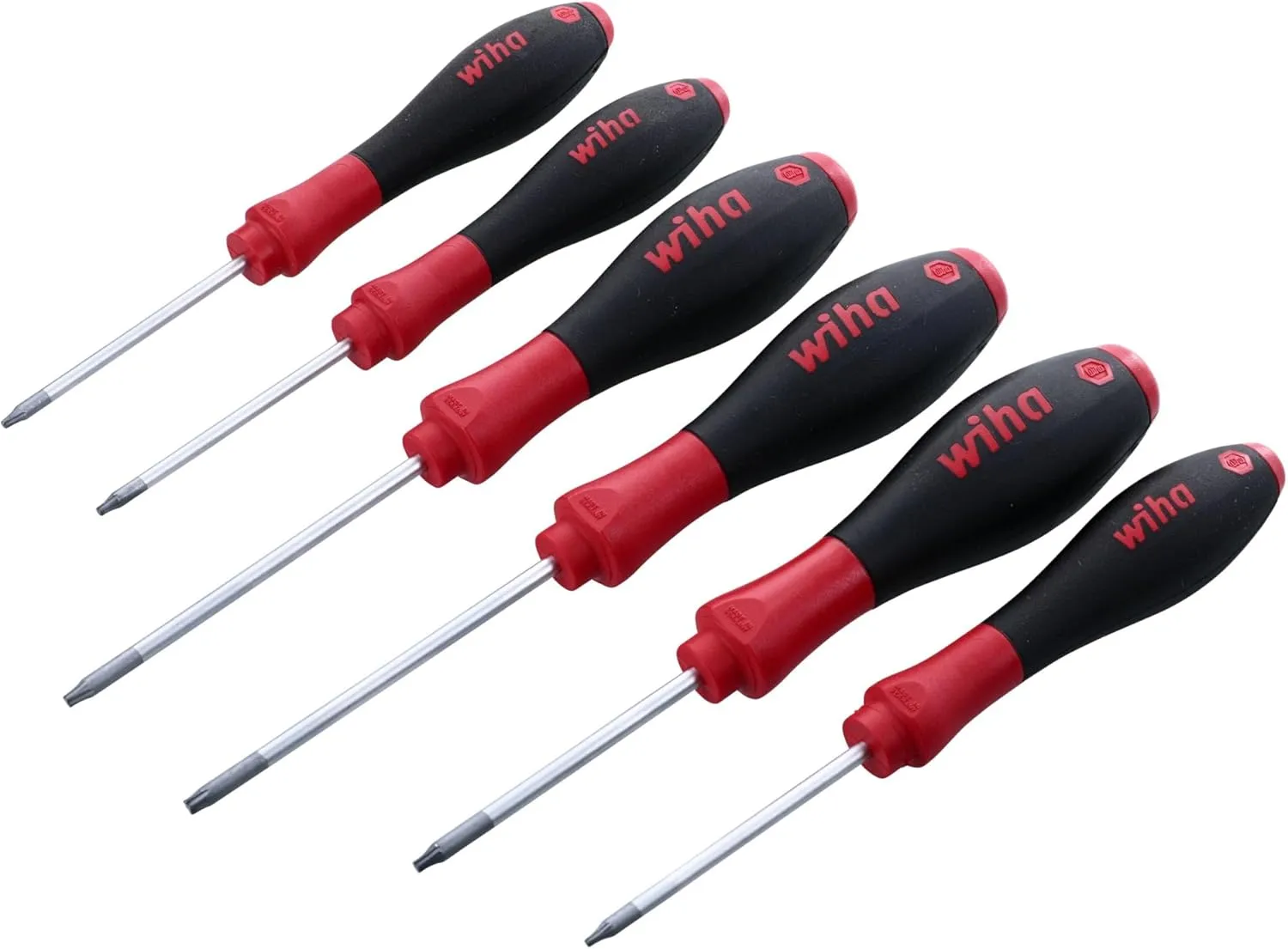 Wiha 36296 6-Piece Torx Plus Screwdriver Set