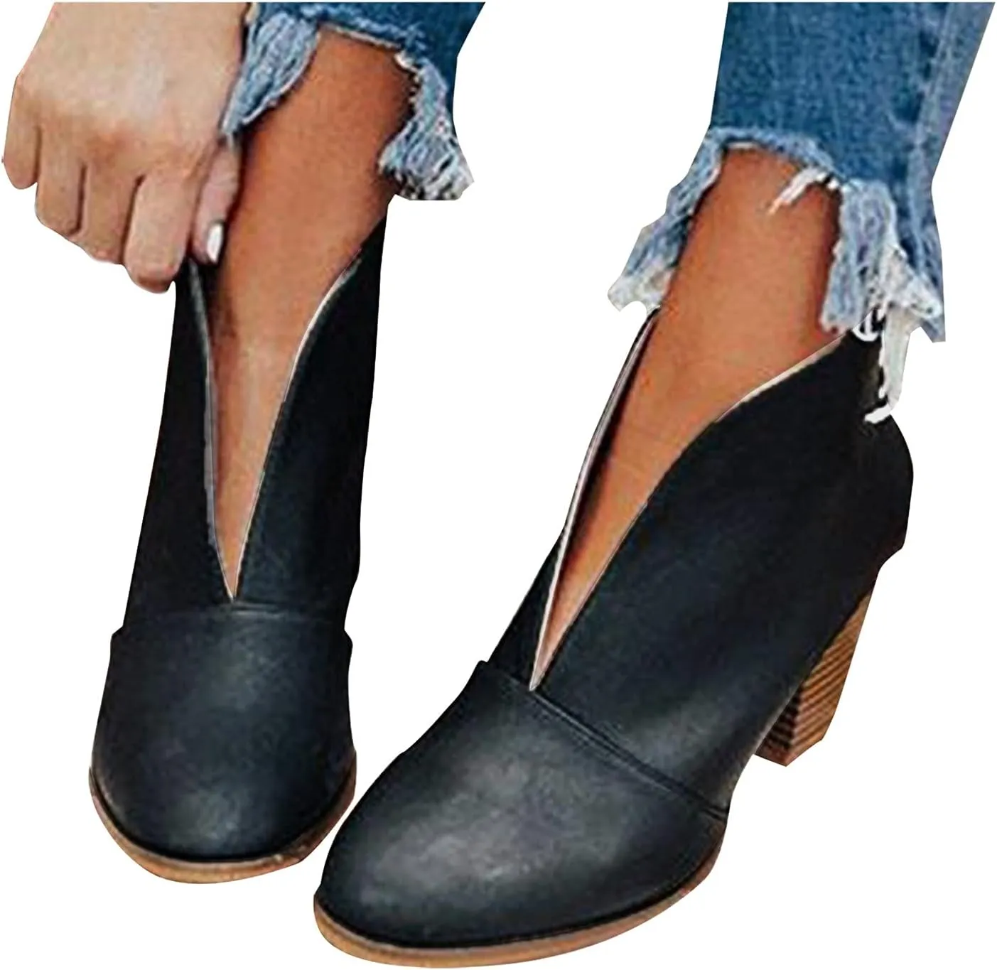 Womens Ankle Boots Arch Support Wide Width Womens Flat Tan Brown Lace Up Ankle Booties Womens Brown Boots Knee High Black Peep Toe Booties for Women White Western Booties for Women Low Heel