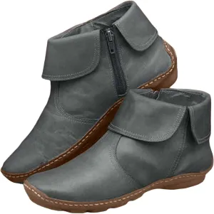 Womens Boots Ankle Ankle Rain Boots Pointed Toe Booties for Women Women Dress Low Heel Womens Western Leather Booties and Ankle Boots Womens Black Ankle Mid Calf Boots Low Heel