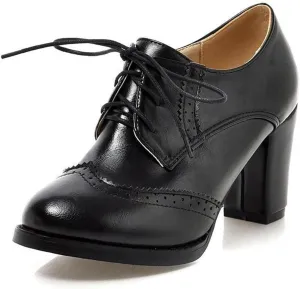 Women's Chunky Heel Wedges Retro Solid Color Casual Shoes for Spring Summer Comfortable Fixed Design Sandals