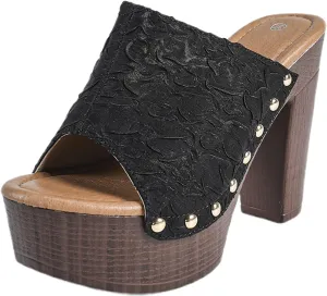 Women's Heeled Sandal Chunky Sandals for Women Heel