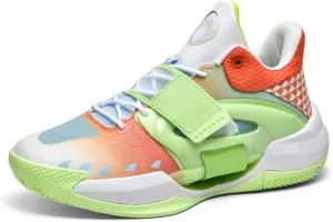 Womens Lace Up High Top Basketball Shoes Fashion Breathable Non Slip Sneakers Lightweight Outdoor Sports Tennis Walking Shoes