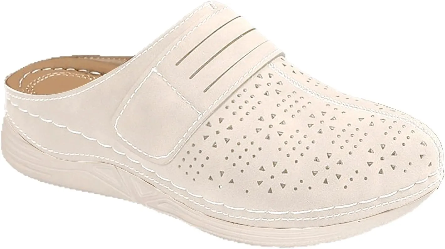 Women's Mules & Clogs Closed Toe Sandals Comfortable Sandals Casual Clogs Non Slip Mules Summer Outdoor Mule with Arch Support