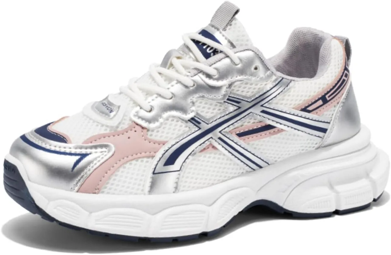 Women's Running Shoe Platform Chunky Walking Sneakers Breathable Mesh Comfy Lightweight Fashion Casual Athletic Dad Shoes