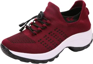 Womens Running Shoes Lightweight Tennis Shoes Slip On Walking Sneakers Non Slip Athletic Shoes Comfortable Walking Shoes