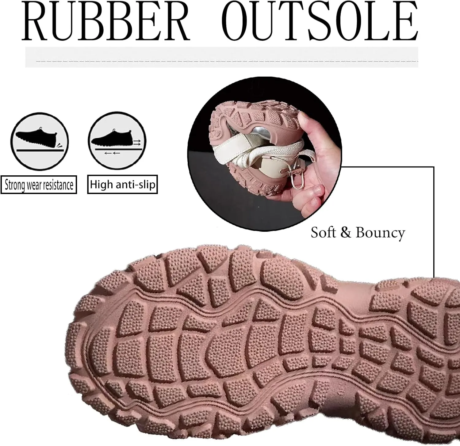 Women's Splice Leather Hook Loop Platform Sneakers Fashion Breathable Backless Closed Round Toe Lug Sole Increase Summer Outdoor Casual Walking Shoes