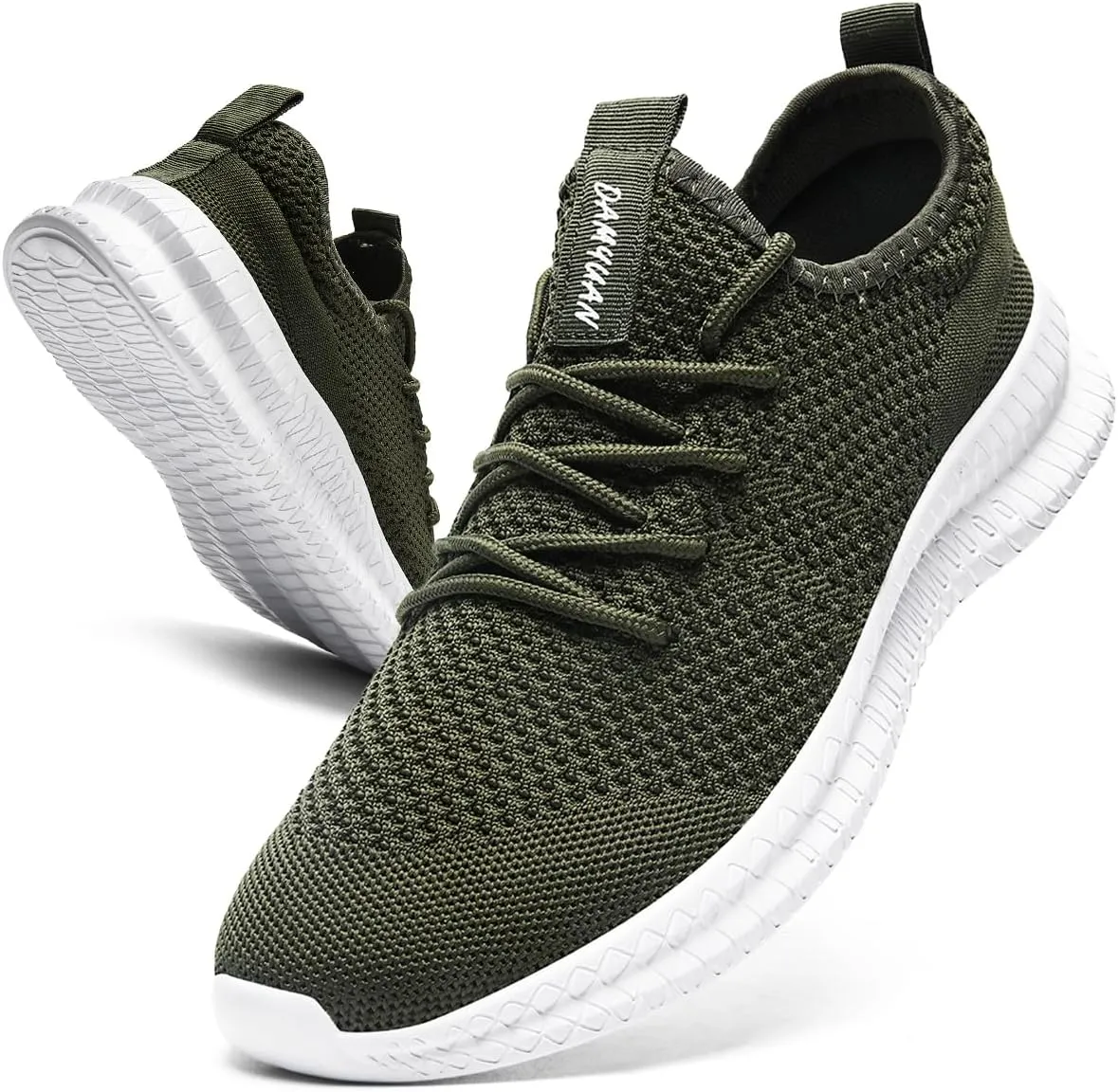 Womens Walking Running Shoes Sneakers Slip On Sport Tennis Athletic Gym Shoes Casual Lightweight Breathable Non Slip Workout Fashion Workout Trainers Shoe