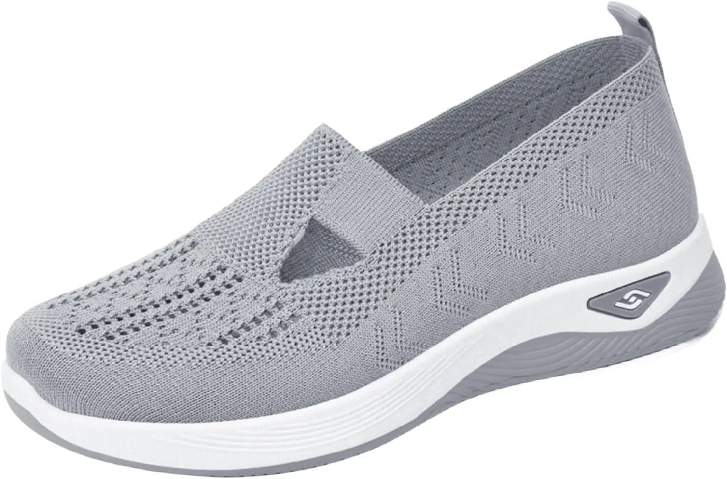 Women's Woven Orthopedic Breathable Soft Shoes Go Walking Slip on Diabetic Foam Shoes Sneakers,Women's Woven Breathable Soft Sole Shoes Sneakers