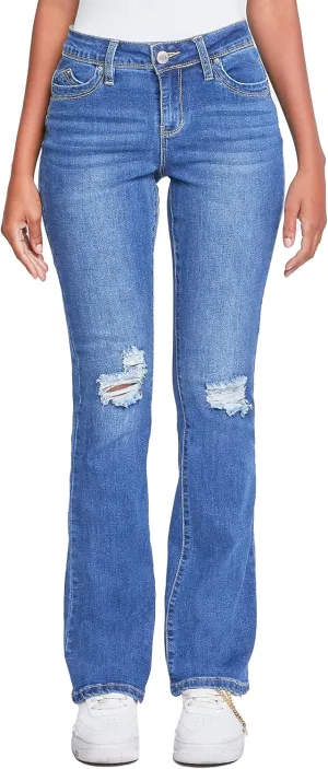 YMI Women's Wannabettabutt Bootcut Jeans