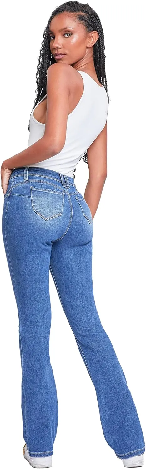 YMI Women's Wannabettabutt Bootcut Jeans