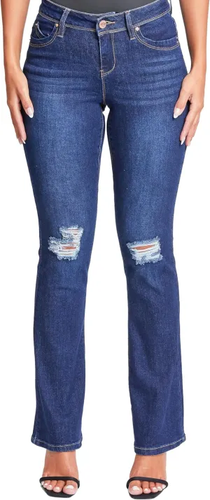 YMI Women's Wannabettabutt Bootcut Jeans
