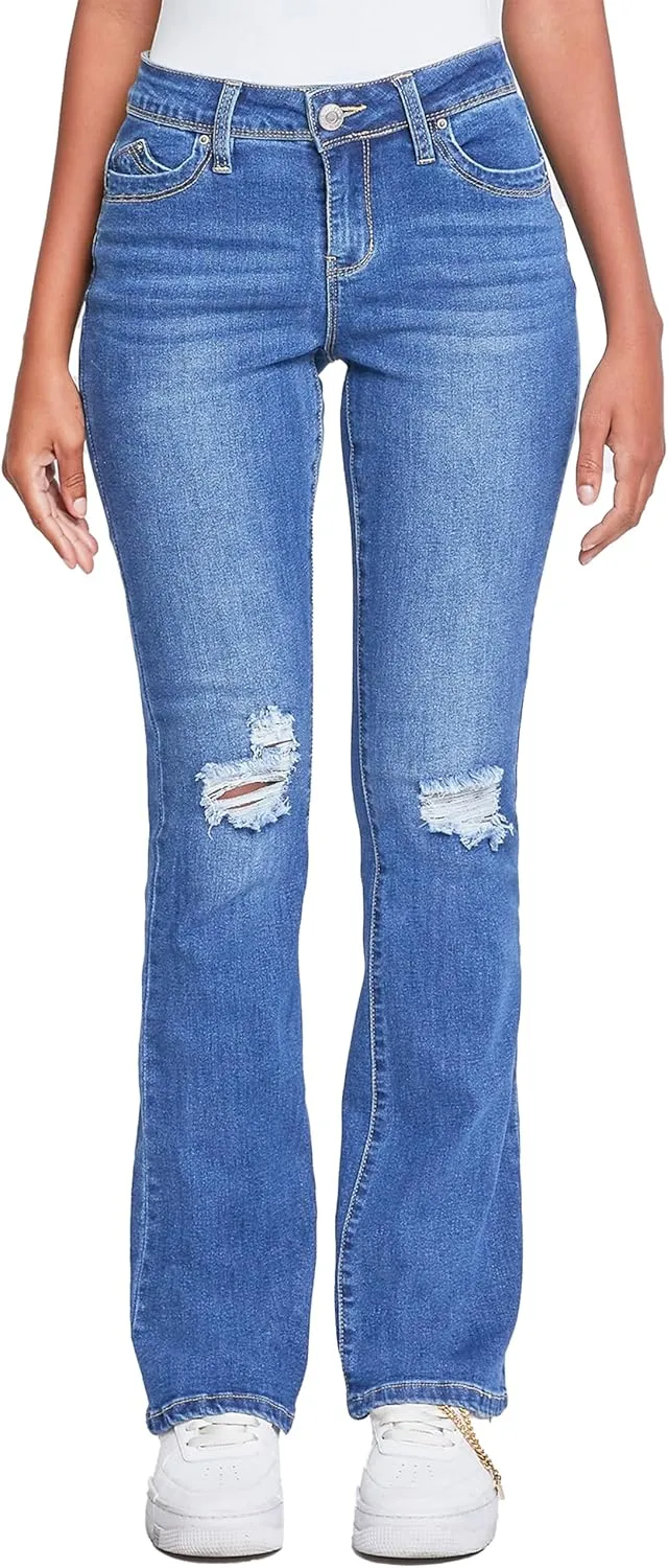 YMI Women's Wannabettabutt Bootcut Jeans
