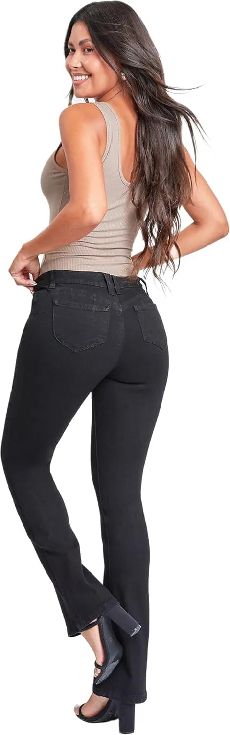 YMI Women's Wannabettabutt Bootcut Jeans