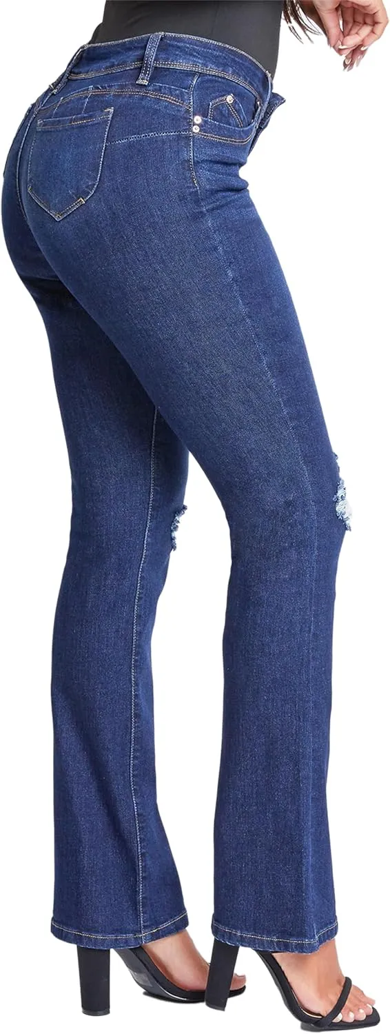 YMI Women's Wannabettabutt Bootcut Jeans