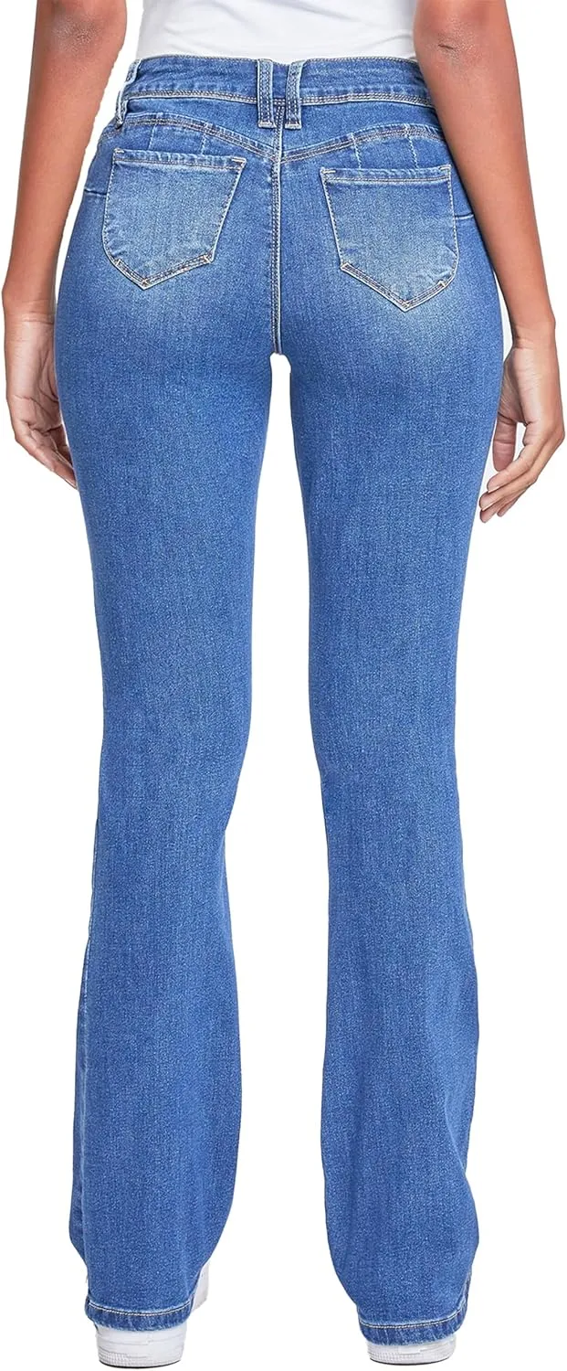 YMI Women's Wannabettabutt Bootcut Jeans