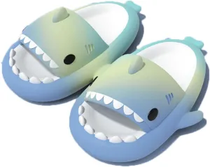 Zureto Shark Slippers, Children's Shark Slippers, Fashionable And Cute, Unisex Indoor And Outdoor EVA Beach Shoes