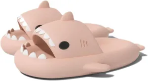 Zureto Shark Slippers, Children's Shark Slippers, Fashionable And Cute, Unisex Indoor And Outdoor EVA Beach Shoes